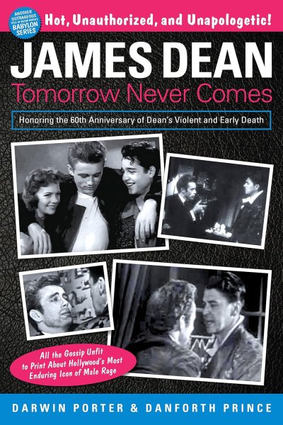 Book cover: James Dean - Tomorrow Never Comes