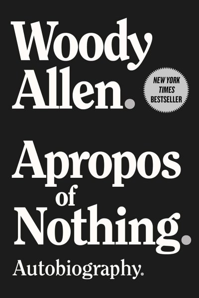 Book cover: Apropos of Nothing - Autobiography