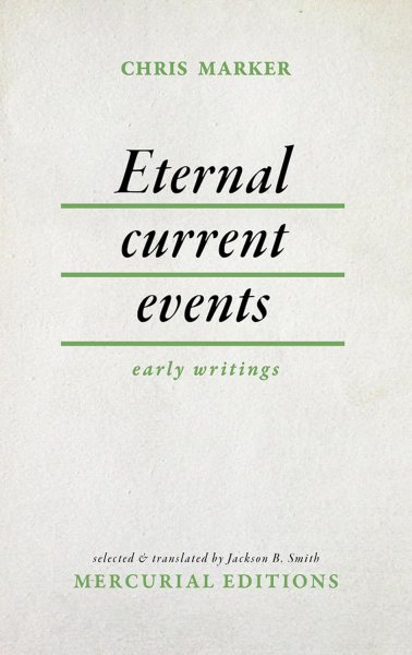 Couverture du livre : Eternal Current Events - Early Writings
