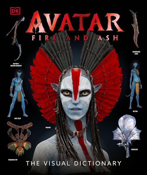 Book cover: Avatar Fire and Ash - The Visual Dictionary