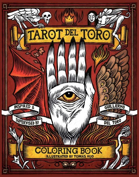 Book cover: Tarot del Toro Coloring Book