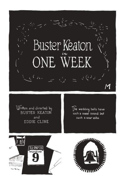 Book cover: Buster Keaton's One Week