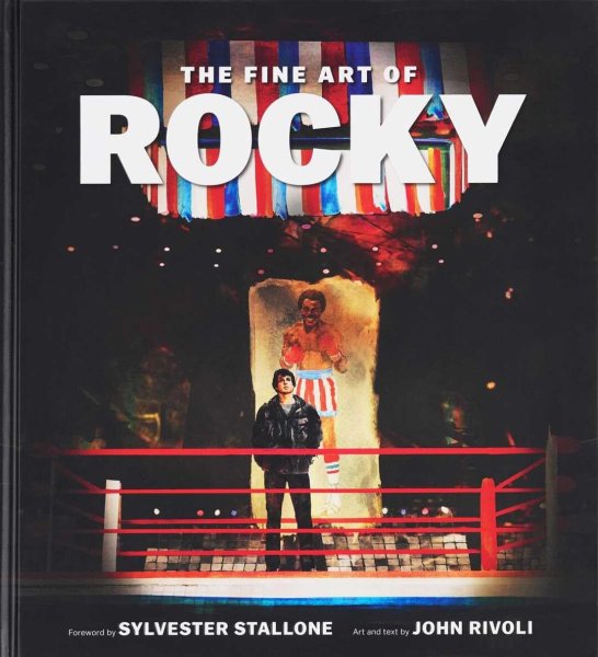 Book cover: The Fine Art of Rocky - An Artistic Tribute from Screen to Canvas