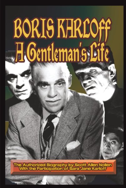 Book cover: Boris Karloff - A Gentleman's Life
