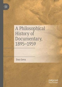 Cover of the book A Philosophical History of Documentary - by Dan Geva