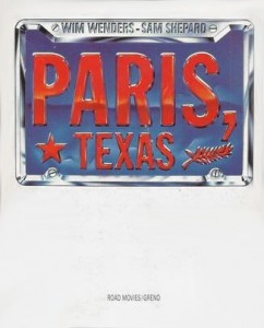 Couverture du livre Paris, Texas - de Sam Shepard et Wim Wenders