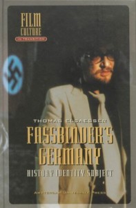 Couverture du livre Fassbinder's Germany - de Thomas&nbsp;Elsaesser