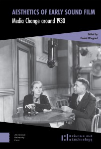 Cover of the book Aesthetics of Early Sound Film - Edited by Daniel Wiegand
