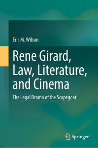 Cover of the book Rene Girard, Law, Literature, and Cinema - by Eric M. Wilson