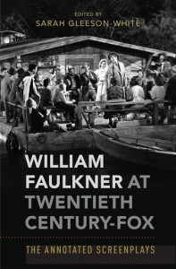 Couverture du livre William Faulkner at Twentieth Century-Fox - Sous la direction de Sarah Gleeson-White