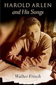 Couverture du livre Harold Arlen and His Songs - de Walter Frisch
