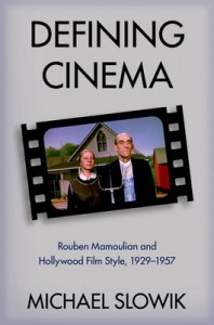 Couverture du livre Defining Cinema - de Michael Slowik