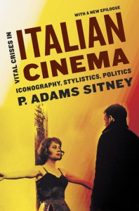 Cover of the book Vital Crises in Italian Cinema - by P. Adams Sitney