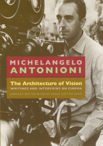 Couverture du livre The Architecture of Vision - de Michelangelo Antonioni