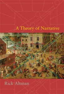 Couverture du livre A Theory of Narrative - de Rick Altman