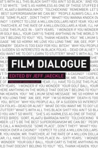 Couverture du livre Film Dialogue - Sous la direction de Jeff Jaeckle