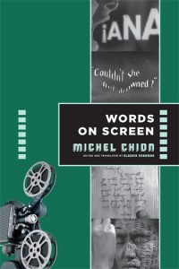 Couverture du livre Words on Screen - Sous la direction de Michel Chion