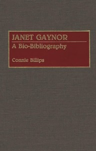 Couverture du livre Janet Gaynor - de Connie&nbsp;J.&nbsp;Billips