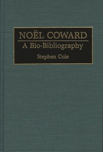 Cover of the book Noël Coward - by Stephen&nbsp;Cole