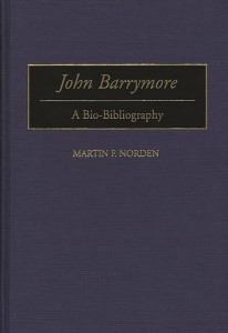 Cover of the book John Barrymore - by Martin&nbsp;F.&nbsp;Norden