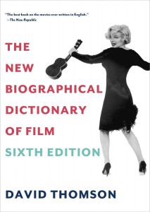 Couverture du livre The New Biographical Dictionary of Film - de David Thomson