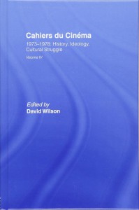 Couverture du livre Cahiers du Cinema - Sous la direction de David Wilson