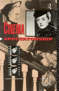Couverture du livre Cinema and Spectatorship - de Judith Mayne