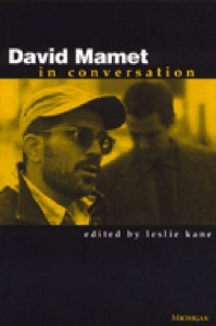 Couverture du livre David Mamet in Conversation - Sous la direction de Leslie Kane