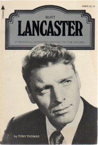 Couverture du livre Burt Lancaster - de Tony&nbsp;Thomas