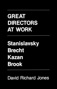 Couverture du livre Great Directors at Work - de David Richard Jones