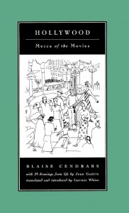 Couverture du livre Hollywood - de Blaise Cendrars
