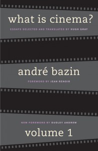 Couverture du livre What Is Cinema? Volume I - de André Bazin