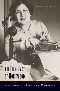 Couverture du livre The First Lady of Hollywood - de Samantha Barbas