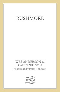Cover of the book Rushmore - by Wes&nbsp;Anderson and Owen&nbsp;Wilson