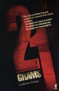 Couverture du livre 21 Grams - de Guillermo Arriaga