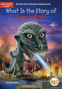 Couverture du livre What Is the Story of Godzilla? - de Sheila Keenan