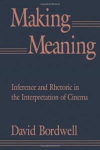 Couverture du livre Making Meaning - de David Bordwell
