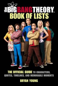 Couverture du livre The Big Bang Theory Book of Lists - de Bryan Young