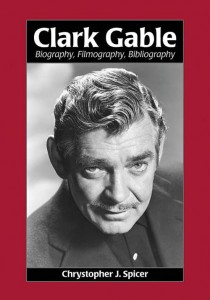 Couverture du livre Clark Gable - de Chrystopher J. Spicer