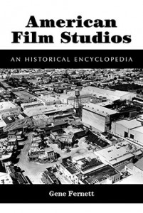 Couverture du livre American Film Studios - de Gene Fernett