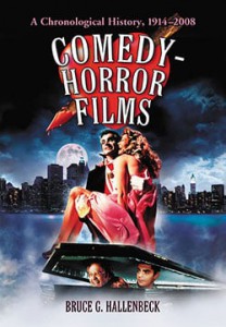 Couverture du livre Comedy-Horror Films - de Bruce G. Hallenbeck