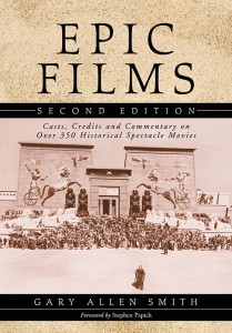 Couverture du livre Epic Films - de Gary Allen Smith