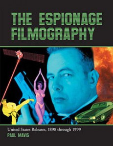 Couverture du livre The Espionage Filmography - de Paul Mavis