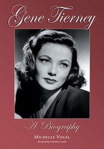 Couverture du livre Gene Tierney - de Michelle Vogel