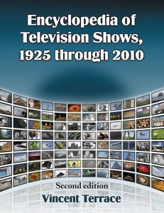 Couverture du livre Encyclopedia of Television Shows, 1925 through 2010 - de Vincent Terrace