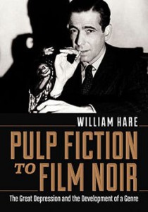 Couverture du livre Pulp Fiction to Film Noir - de William Hare