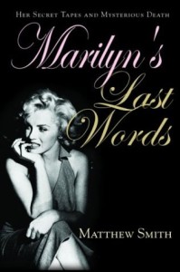Couverture du livre Marilyn's Last Words - de Matthew&nbsp;Smith