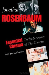 Couverture du livre Essential Cinema - de Jonathan Rosenbaum