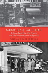 Couverture du livre Miracles and Sacrilege - de William Bruce Johnson
