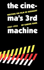 Cover of the book The Cinema's Third Machine - by Sabine Hake
